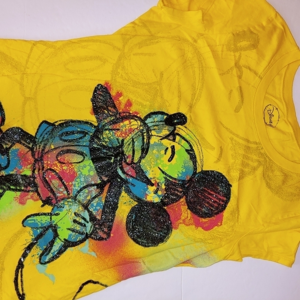 Mickey Mouse Yellow Tee